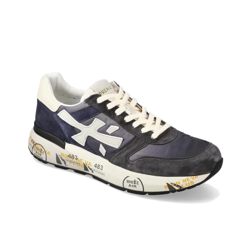 PREMIATA Mick Low Top Casual Shoes Men's Blue-1