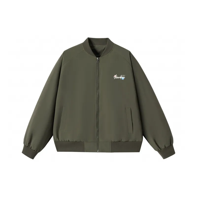 SWAMP AREA Baseball Jacket Unisex-6