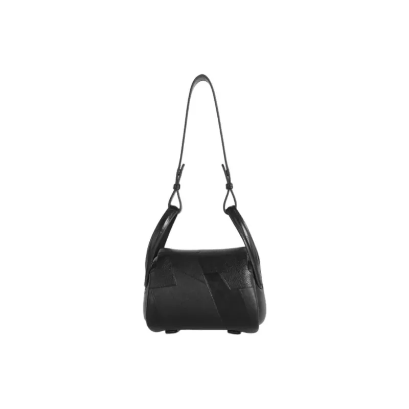 Kikawa Card PU Handbag, Shoulder Bag Small Size Women's Black-8