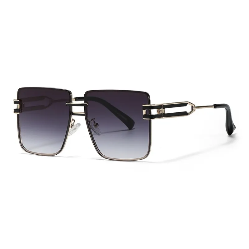 NOME Metal Square Sunglasses Unisex-0
