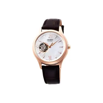 ORIENT Automatic Mechanical Movement Leather Watch Bands Watch 36mm Women's Watch Mother of Pearl Color Watch Dial