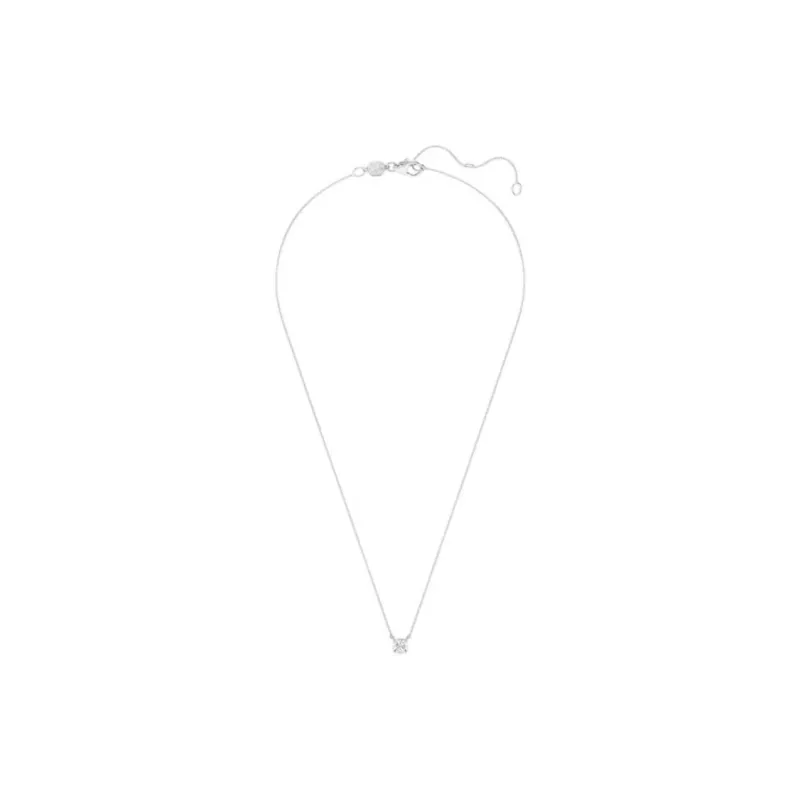 Swarovski 925 Sterling Silver Necklaces Women's Silver-1