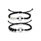 Sterling Silver-Dragon Scale Peaceful Buckle Bracelet