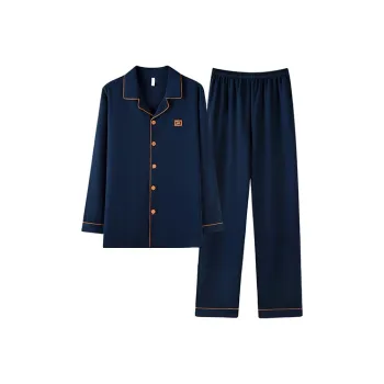 MIIOW Pajama Set Men's Navy Blue