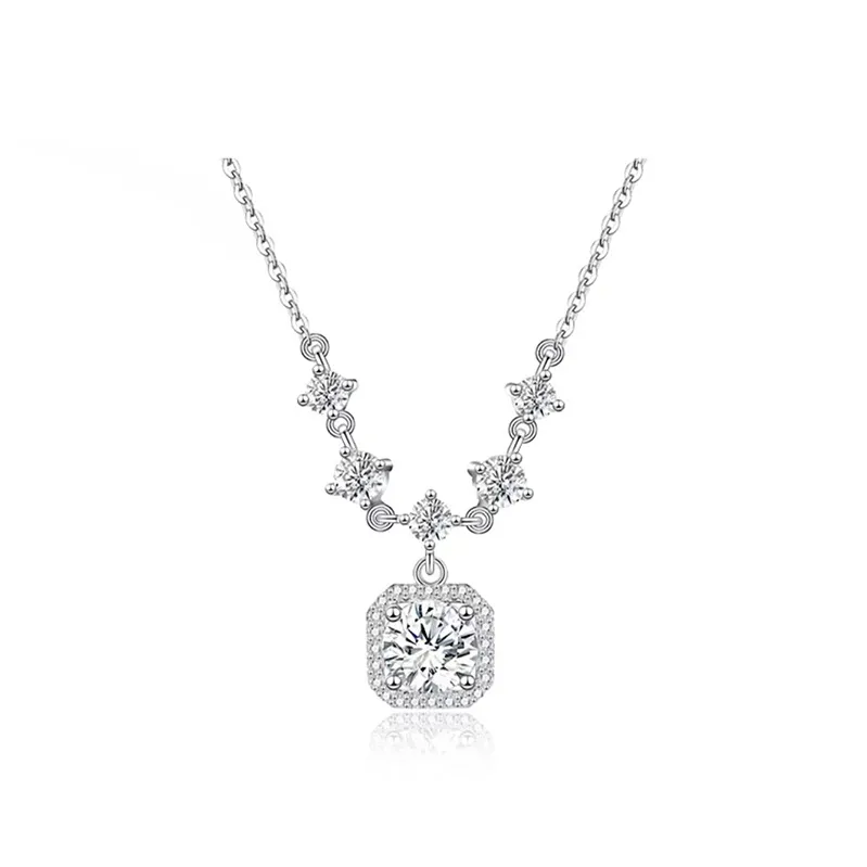 Old Fu Gold S925 Silver Necklaces Women's-0