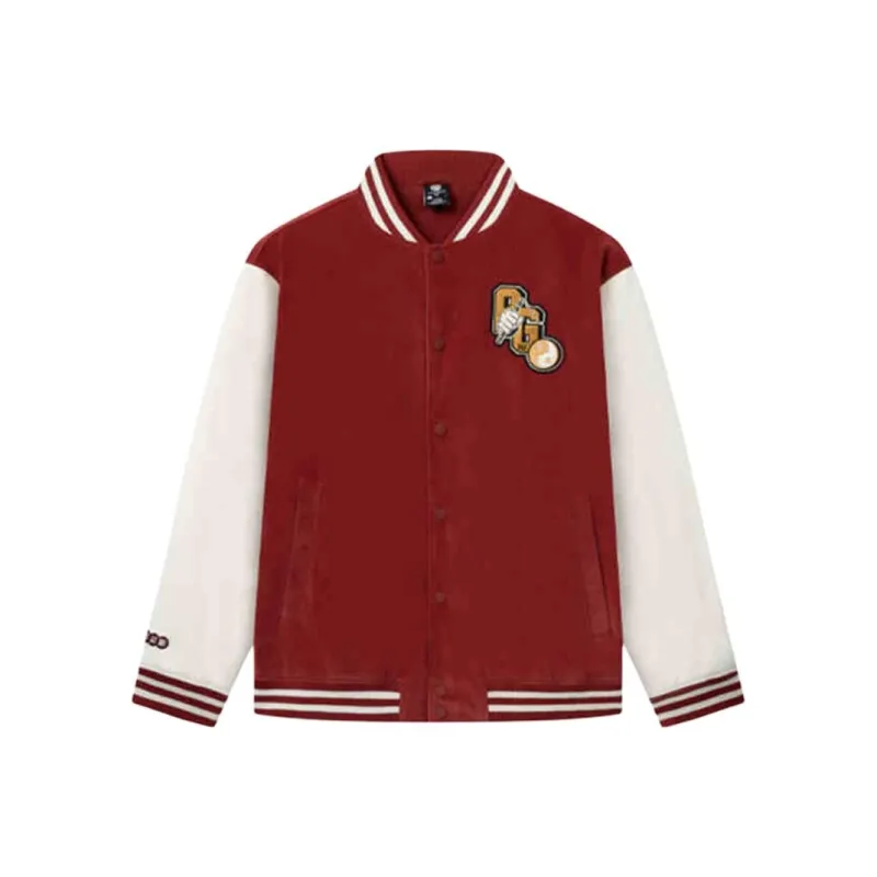 361° Baseball Jacket Men's Grain Barn Red/Peeling Paint White-0