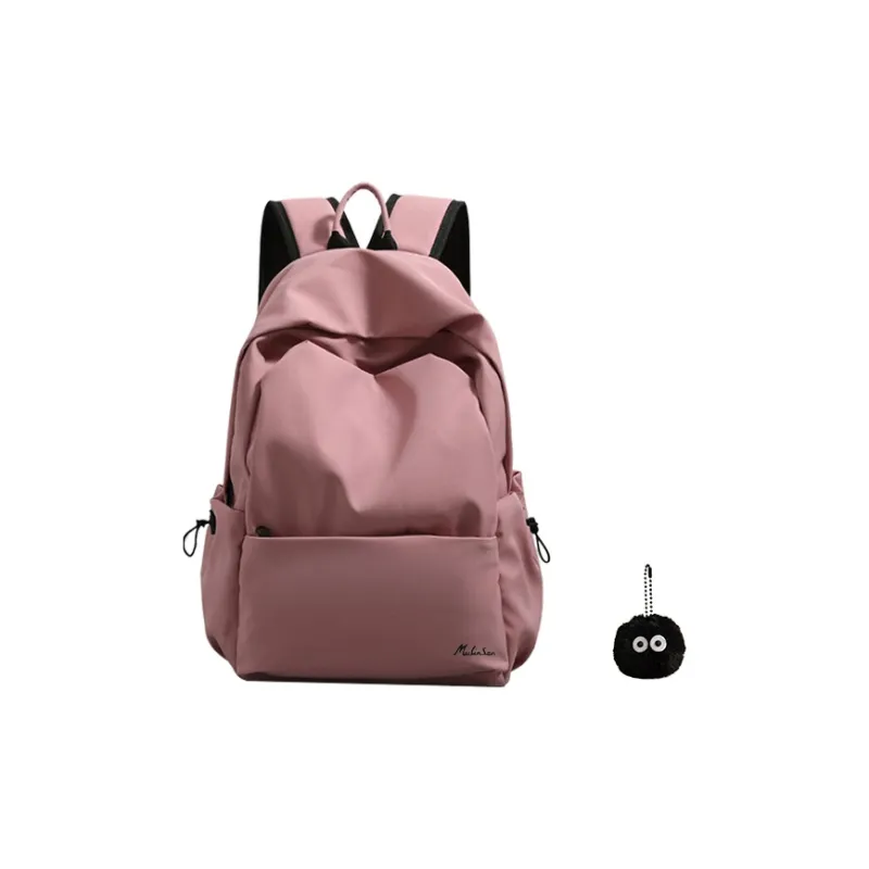 Mulinsen Nylon Backpack Regular Unisex Ecru/Black/Gray/Blue/Pink-12