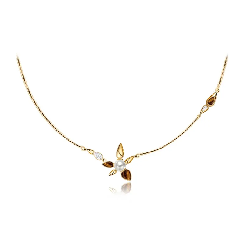 Masw Faux Pearl Necklaces Women's-1