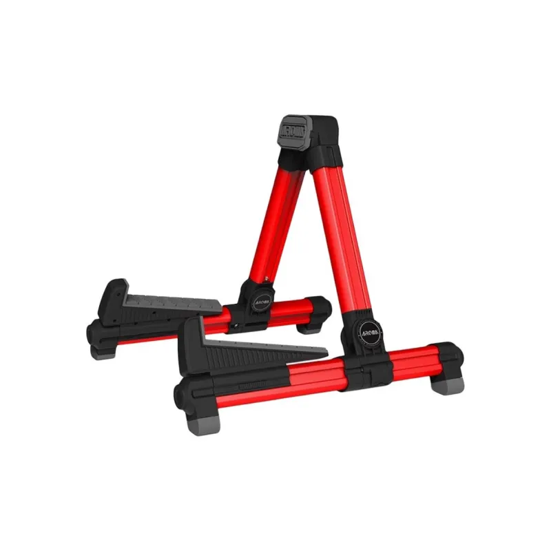 AROMA Anoma AGS 08 Guitar Floor Stand Portable And Foldable Style Guitar Accessories-3