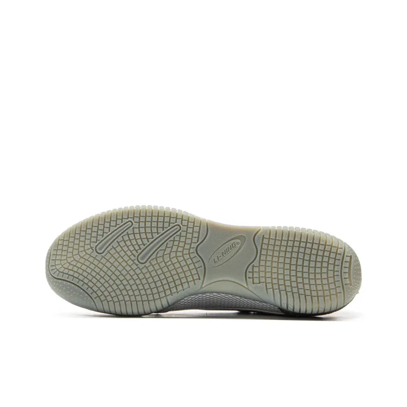 Staple x LiNing Lightweight Rebound Wear Resistant Low Top Casual Shoes Unisex Gray-6