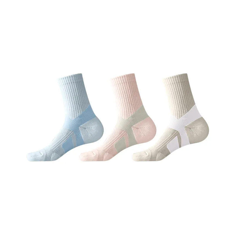 MIIOW Mid Calf Socks Women's 3 Pack-20