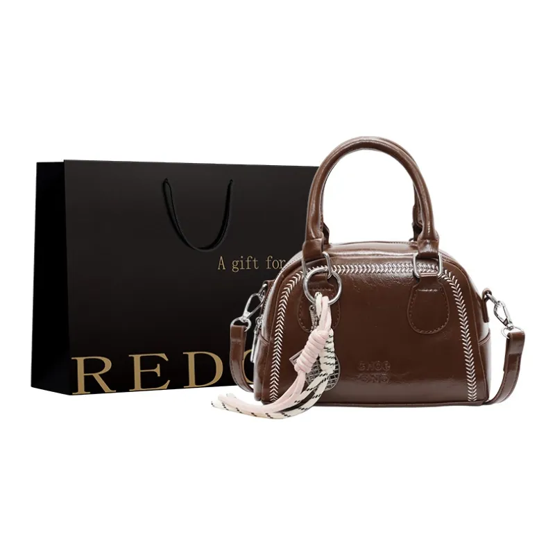 REDOO PU Bowling Bag Handbag Women's Multicolor-20
