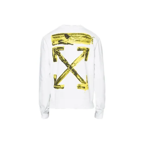 OFF WHITE Sweatshirt Men's White
