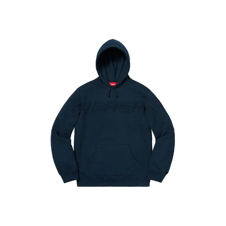 Supreme Set In Logo Hooded Sweatshirt-0