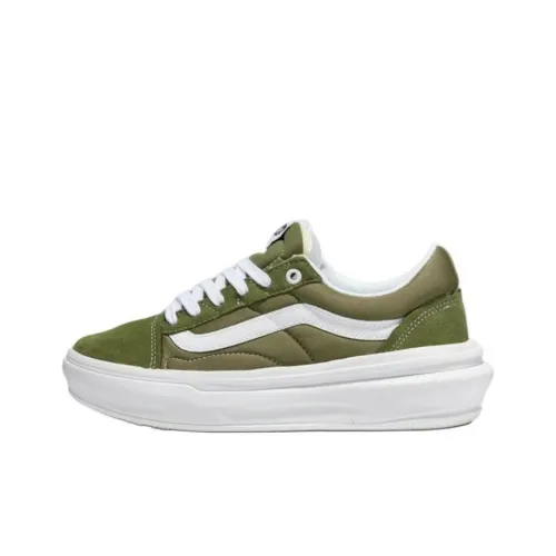 Vans Old Skool Anti Slip Wear Resistant Low Top Casual Shoes Unisex Green