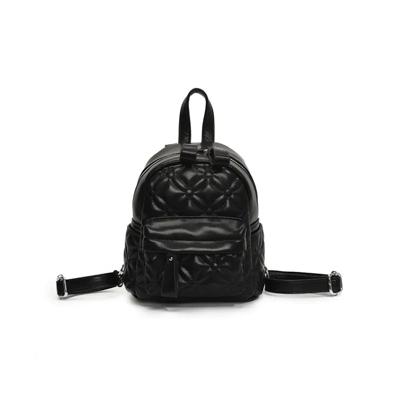 RUIPAI PU Backpack Women's Silver/Black/Yellow/White-7