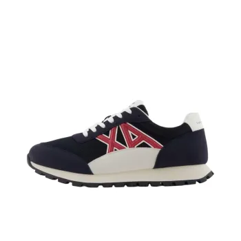 ARMANI EXCHANGEAE Low Top Casual Shoes Men's Blue