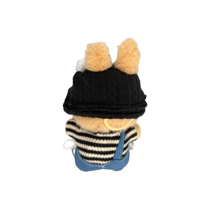 [Modified Doll] POP MART THEMONSTERS TCO Little Coal Ball Hang Tag Box Labubu Vinyl, Sitting Party Height 15cm-2