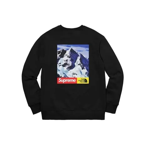 Supreme The North Face Mountain Crewneck Sweatshirt-0