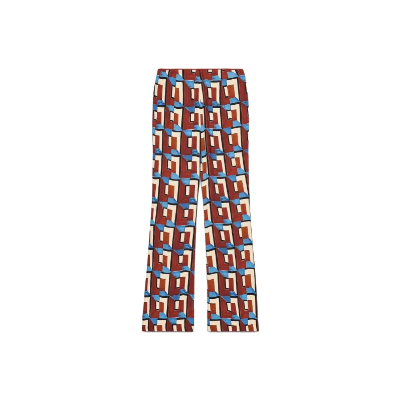 ZARA ZW Series Casual Pants Women's Print-1