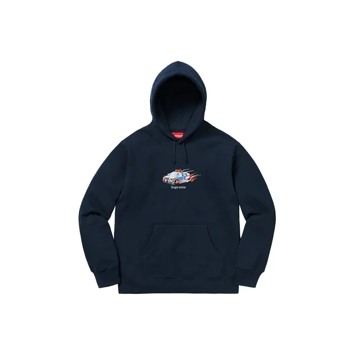 Supreme Cop Car Hooded Sweatshirt-0