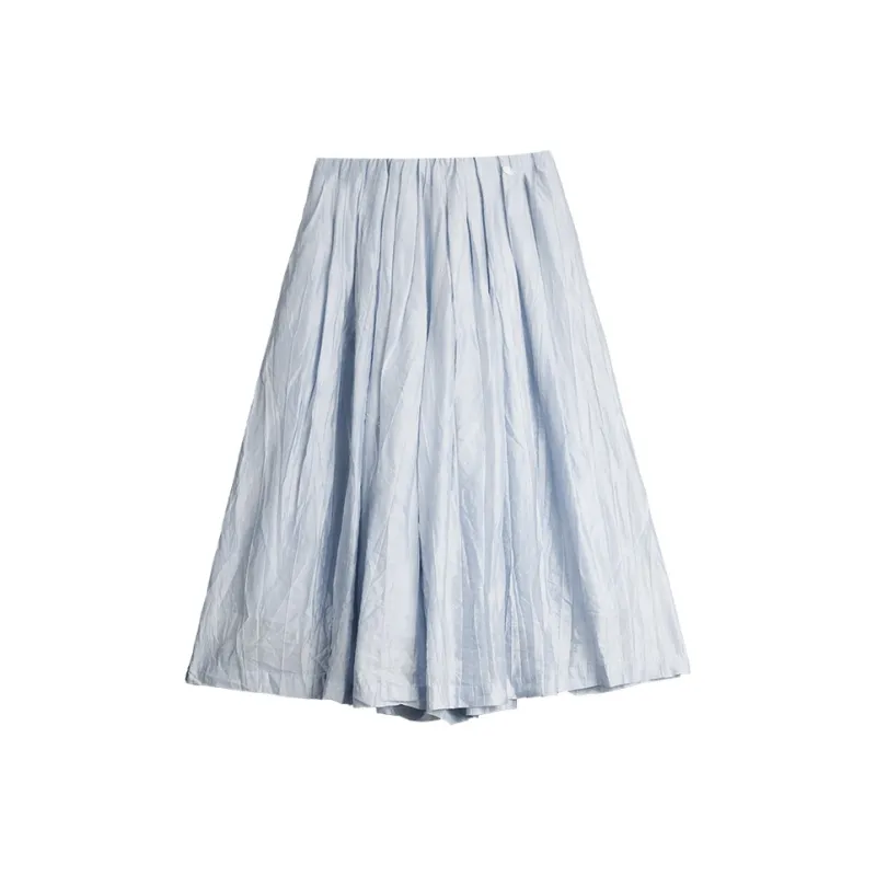 ELLE Casual Short Skirts Women's Blue-1