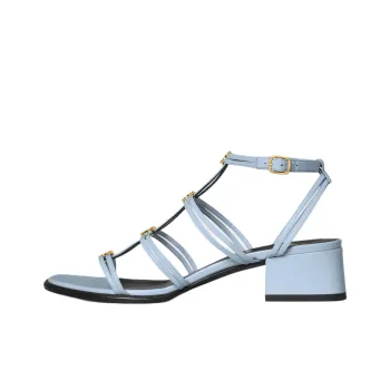 CELINE Triomphe CLEMENCE MULTI Roman Sandals 4cm Women's Blue