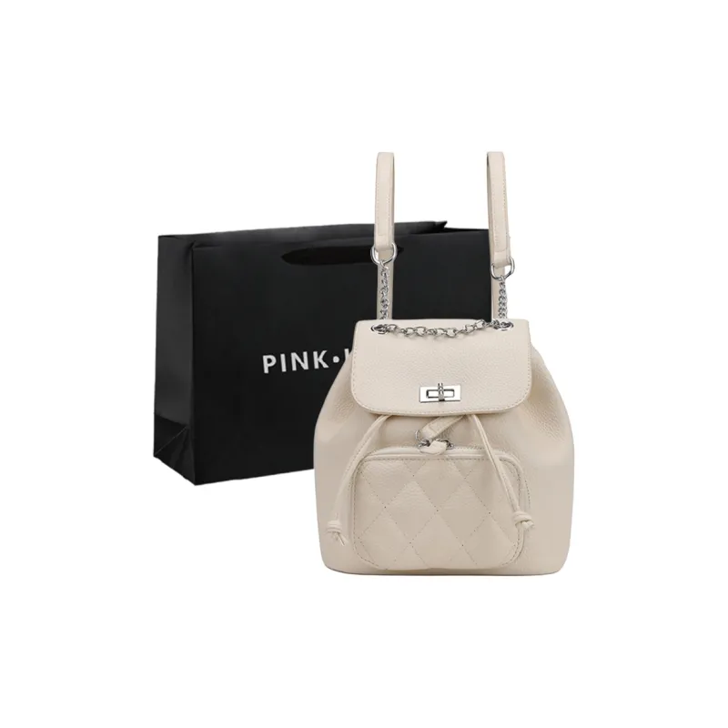 PINK·LAND PU Backpack Women's Multicolor-0
