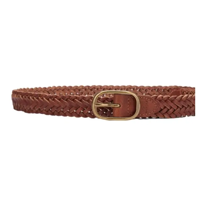 Levi's Top Grain Cow Leather Belts Women's Brown -1