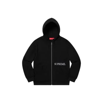 Supreme Thermal Zip Up Hooded Sweatshirt