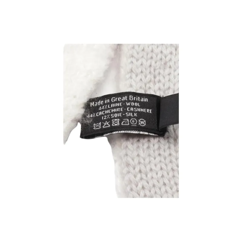 CHANEL Pre Owned 1986 1988 Logo intarsia Scarf-1