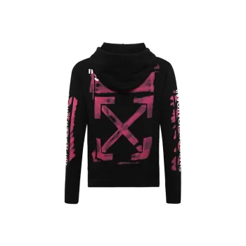OFF WHITE Diag Stencil Hoodie