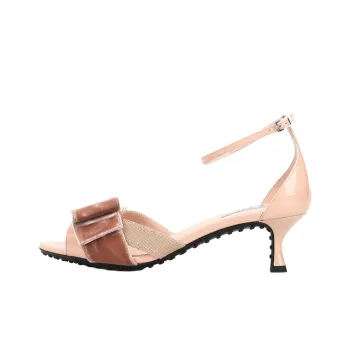 TOD'S T Factory One Strap Sandals 5cm Women's Light Pink