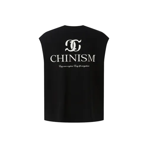 CHINISM Tank Tops Unisex Black