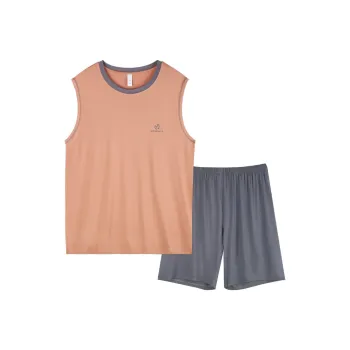 Xuan Liang Pajama Set Men's Fog Orange
