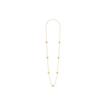 CELINE Brass Necklaces Women's Gold
