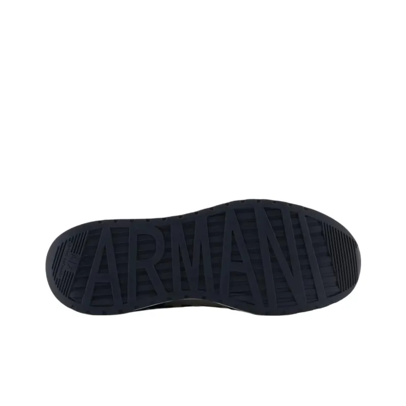 ARMANI EXCHANGEAE Low Top Casual Shoes Men's Marine Blue-4