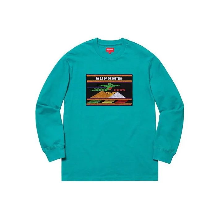 Supreme Needlepoint Patch L/S Top-0