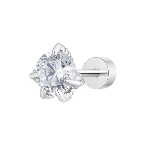 BING STUDIO Titanium Steel Stud Earrings Unisex
