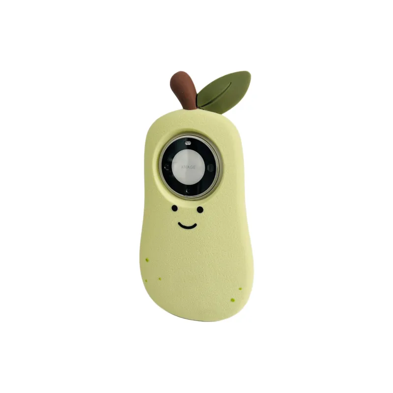Wei Xin Silicone Material 3D Effect Snow Pear M Phone Cases Compatible With Huawei Mate 60/60 Pro/Pura 70/70 Pro+-2