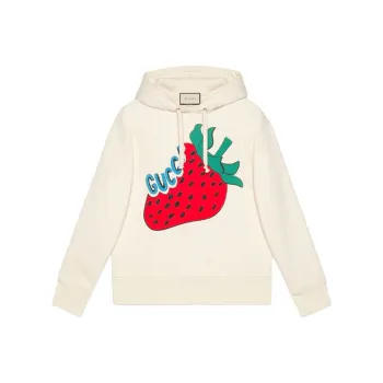 GUCCI Sweatshirts Men Gray White