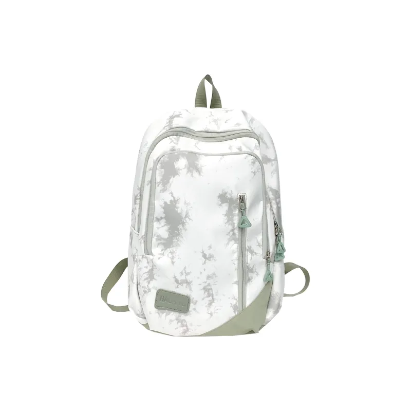 URBAN FOREST Nylon Backpack Unisex Black/Green/Blue/Pink-5
