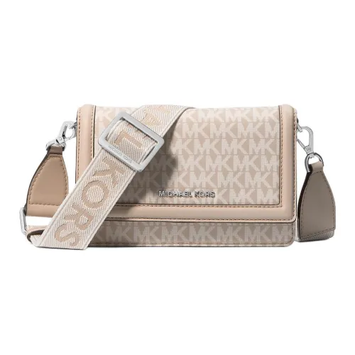 MICHAEL KORS Jet Set Polyester Shoulder Bag Crossbody Bag Women's Light Sand