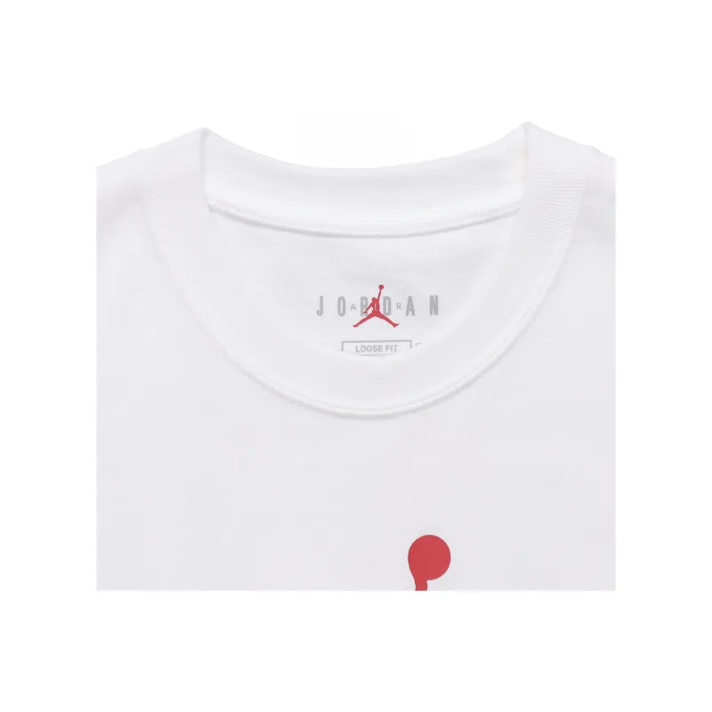 Jordan Panda T Shirts Men White-2