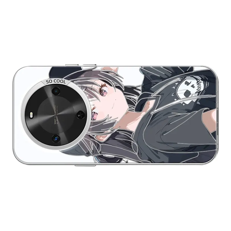 MANQIN Acrylic Material Anime Shuou Yuki Protective Sleeve Impact Resistant Phone Cases Compatibility With MVMOM 30-4