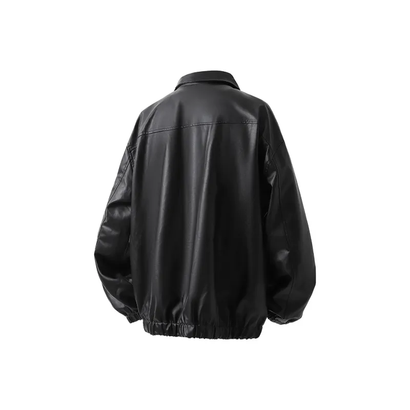 Kung Fu Panda Leather Jacket Unisex-1