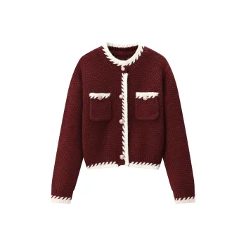 KUHNMARVIN Sweater Women's Burgundy