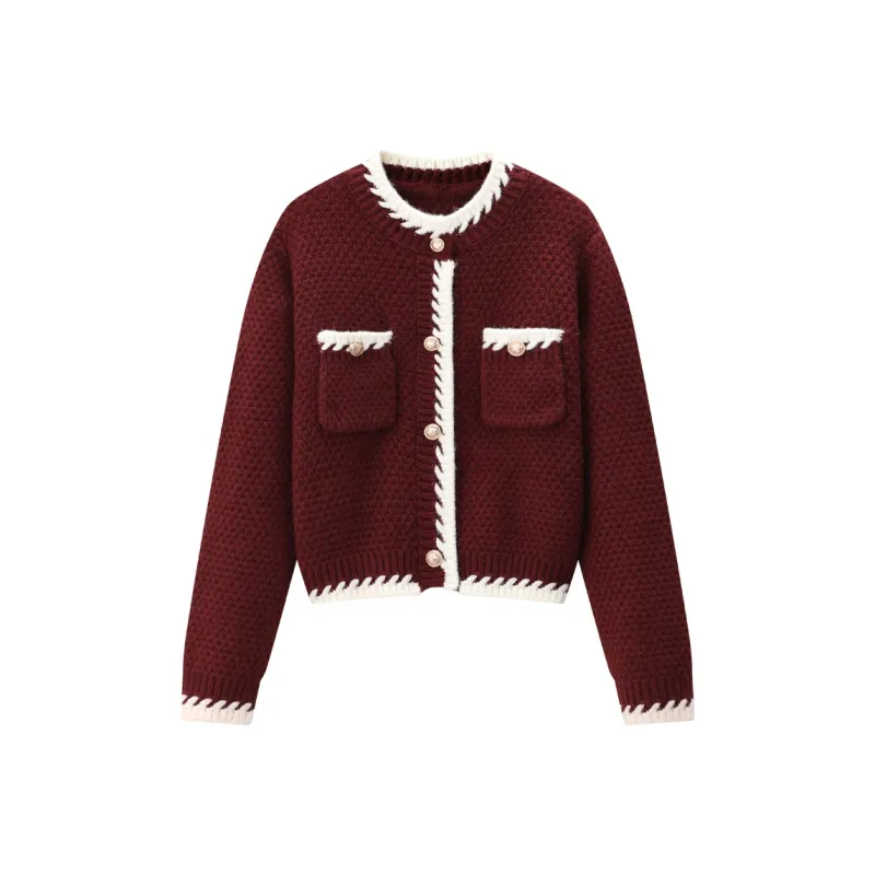KUHNMARVIN Sweater Women's Burgundy-0