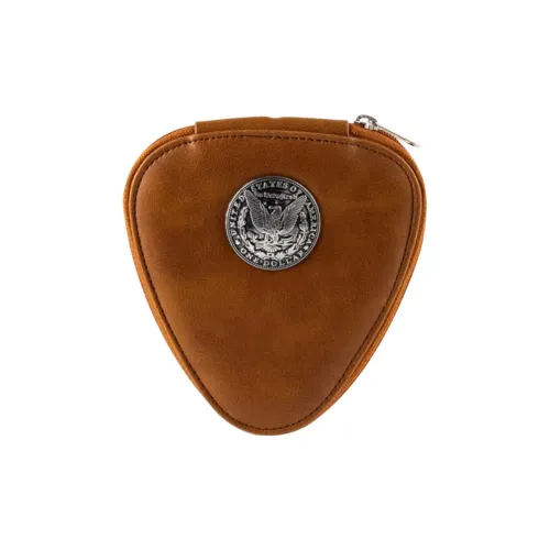 NYMAN Leather Lever Patch Bag Includes 22 Pcs Guitar Picks Guitar Accessories