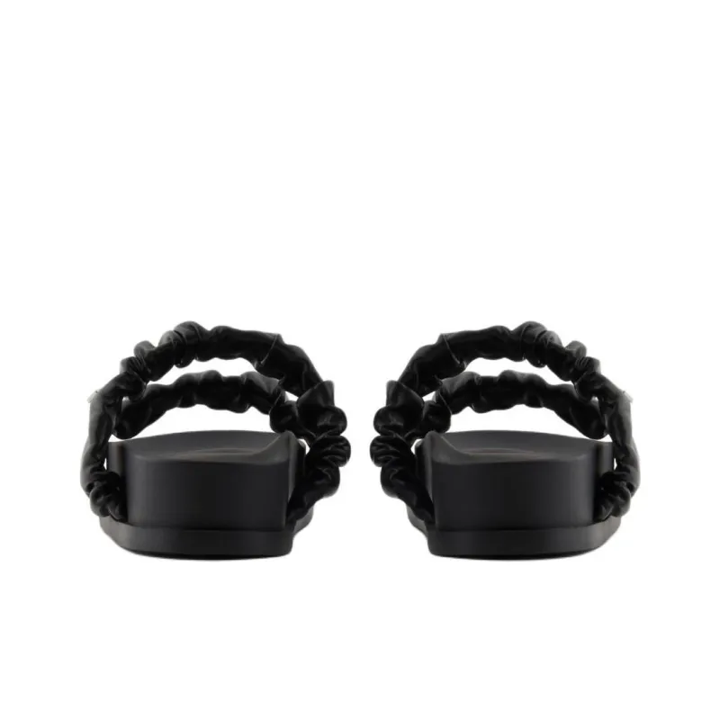 ARMANI EXCHANGEAE Slide Slippers Women's Black-4